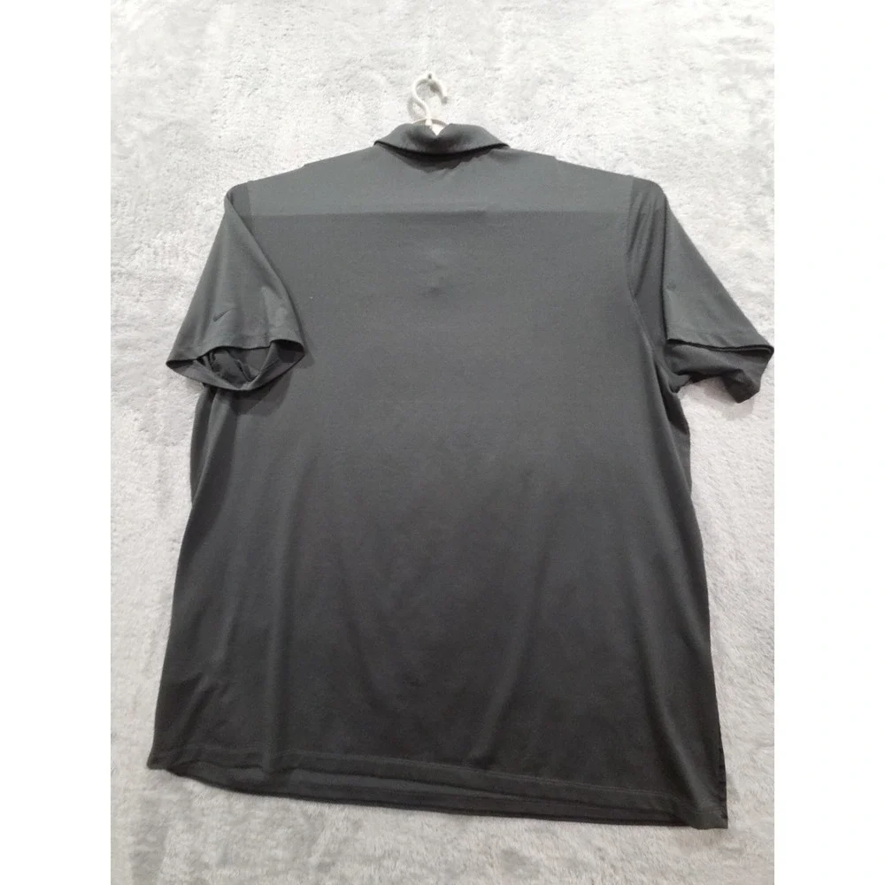 Nike Golf Dri-fit Standard fit Gray Polo Golf Shirt Mens Sz XXL